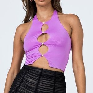 Princess Polly Gracie Top Purple